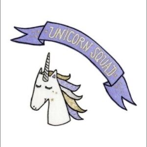 Unicorn 🦄 Squad H&M Divided Iron On Transfer